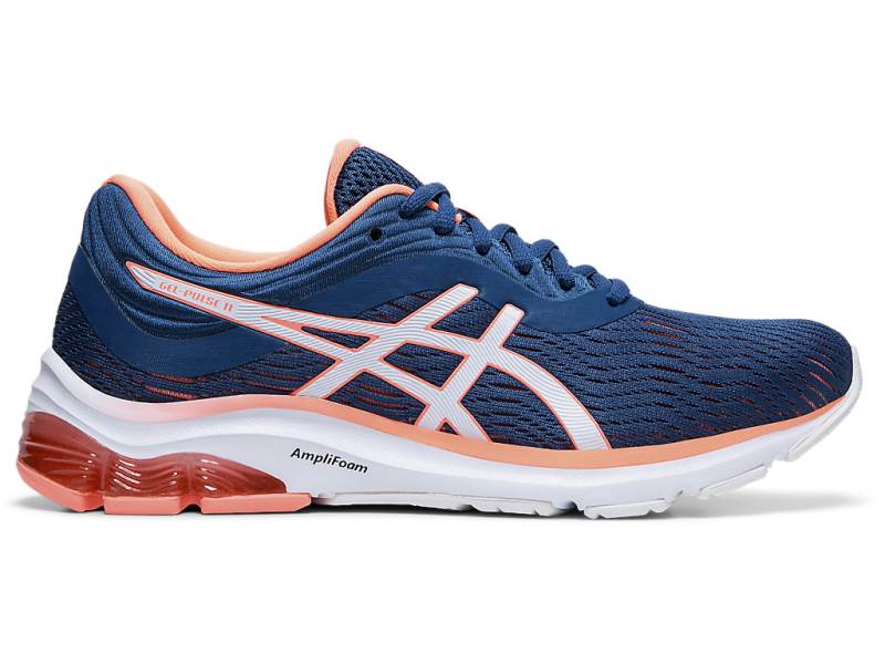 Sapatilhas Running Asics GEL-PULSE 11 Mulher Azuis, 1649A433.350